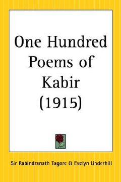 portada one hundred poems of kabir (en Inglés)