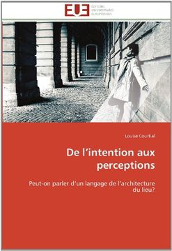 portada de L'Intention Aux Perceptions