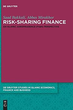 portada Risk-Sharing Finance: An Islamic Jurisprudence (Fiqh) Perspective (de Gruyter Studies in Islamic Economics, Finance and Busines) 