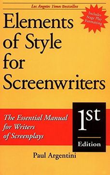 portada Elements of Style for Screenwriters: The Essential Manual for Writers of Screenplays (in English)