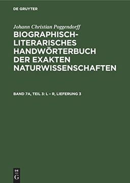 portada L r, Lieferung 3 (en Alemán)