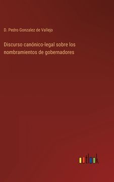 portada Discurso canónico-legal sobre los nombramientos de gobernadores