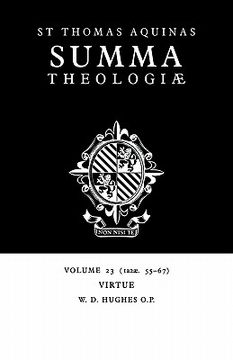 portada Summa Theologiae V23: 1A2Ae. 55-67: Virtue v. 23 (en Inglés)