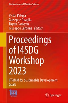 portada Proceedings of I4sdg Workshop 2023: Iftomm for Sustainable Development Goals (en Inglés)