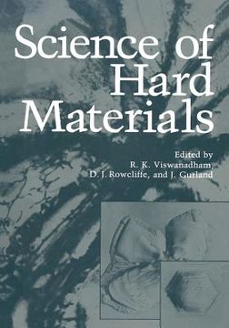 portada Science of Hard Materials (en Inglés)