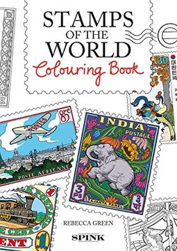 portada The Stamps of the World Colouring Book (en Inglés)