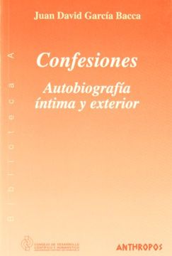 portada Confesiones. Autobiografia Intima y Exterior (in Spanish)