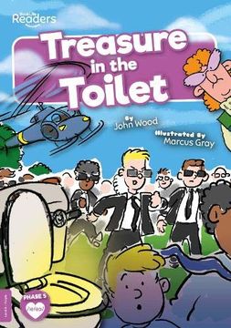 portada Treasure in the Toilet (Booklife Readers) (en Inglés)