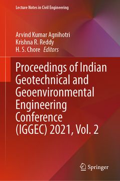 portada Proceedings of Indian Geotechnical and Geoenvironmental Engineering Conference (Iggec) 2021, Vol. 2 (en Inglés)
