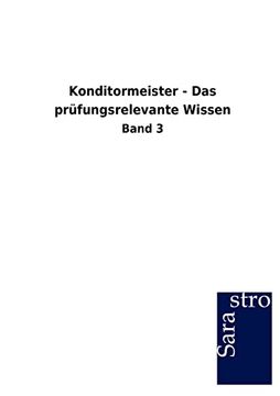 portada Konditormeister - das Prã¼Fungsrelevante Wissen (en Alemán)