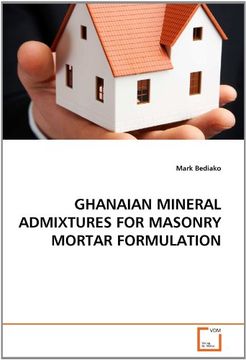 portada ghanaian mineral admixtures for masonry mortar formulation (en Inglés)