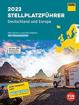 portada Adac Stellplatzfã¼Hrer 2023 Deutschland und Europa (in German)