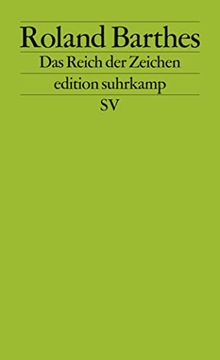 portada Das Reich der Zeichen (Edition Suhrkamp) (en Alemán)