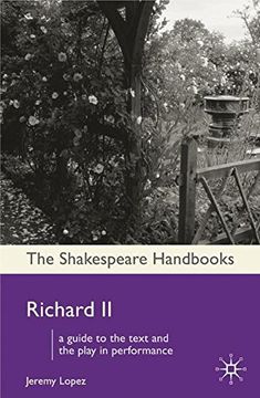 portada Richard ii (Shakespeare Handbooks) (en Inglés)