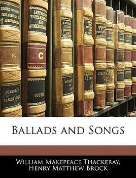portada ballads and songs (en Inglés)