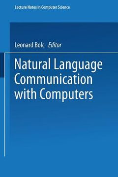 portada natural language communication with computers (in English)
