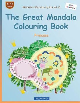 portada BROCKHAUSEN Colouring Book Vol. 10 - The Great Mandala Colouring Book: Princess (en Inglés)