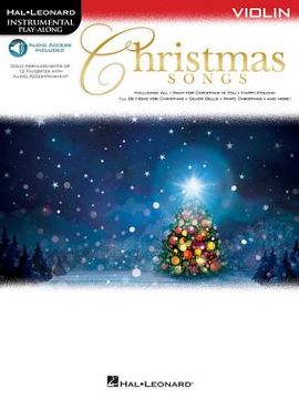 portada Christmas Songs for Violin: Instrumental Play-Along