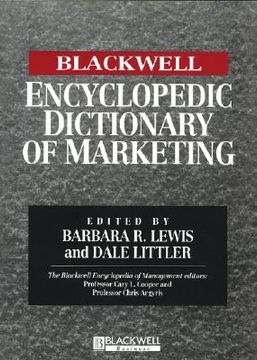 portada encyclopedic dictionary of marketing (in English)