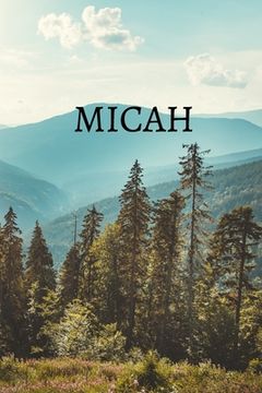 portada Micah Bible Journal (en Inglés)