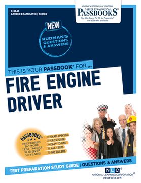 portada Fire Engine Driver (C-3446): Passbooks Study Guide Volume 3446 (en Inglés)