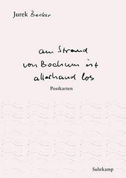 portada Am Strand von Bochum ist Allerhand Los«: Postkarten (Suhrkamp Taschenbuch) (en Alemán)