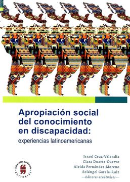 portada Apropiación Social del Conocimiento en Discapacidad: Experiencias Latinoamericanas (in Spanish)