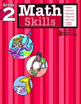 portada Math Skills: Grade 2 (Flash Kids Harcourt Family Learning) 