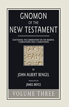 portada Gnomon of the new Testament, Volume 3 (en Inglés)
