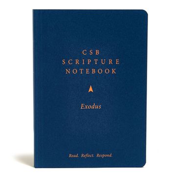 portada CSB Scripture Notebook, Exodus: Read. Reflect. Respond. (en Inglés)