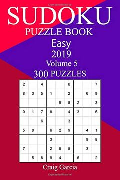 portada 300 Easy Sudoku Puzzle Book 2019 (in English)