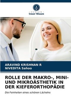 portada Rolle Der Makro-, Mini- Und Mikroästhetik in Der Kieferorthopädie (en Alemán)