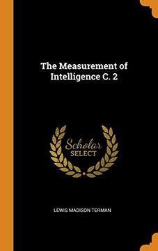portada The Measurement of Intelligence c. 2 (en Inglés)