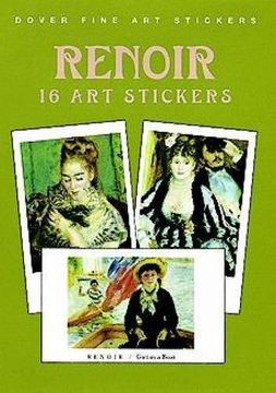 portada Renoir: 16 art Stickers (Dover art Stickers) (en Inglés)