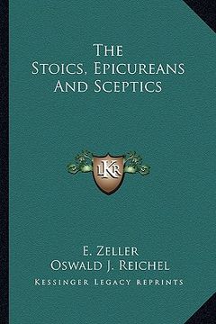 portada the stoics, epicureans and sceptics