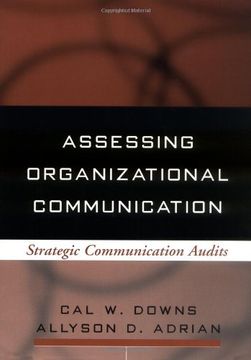 portada Assessing Organizational Communication: Strategic Communication Audits (en Inglés)