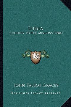 portada india: country, people, missions (1884) (en Inglés)