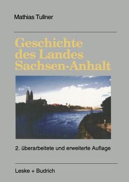 portada Geschichte Des Landes Sachsen-Anhalt (en Alemán)