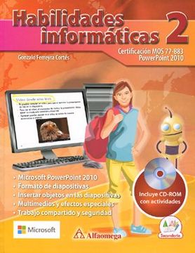 portada Habilidades Informaticas 2. Secundaria (Incluye Cd Rom)