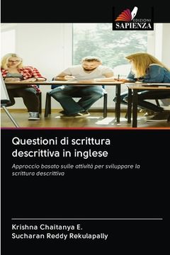 portada Questioni di scrittura descrittiva in inglese (in Italian)