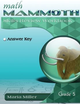 portada Math Mammoth Grade 5 Skills Review Workbook Answer Key (en Inglés)