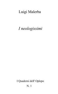 portada I neologissimi (in Italian)