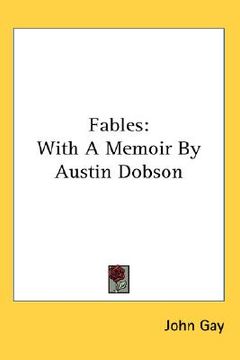 portada fables: with a memoir by austin dobson (en Inglés)