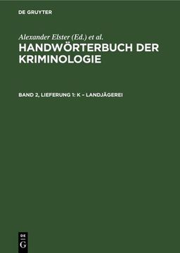 portada K - Landjägerei (en Alemán)