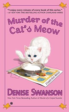 portada Murder of the Cat's Meow: A Scumble River Mystery (en Inglés)