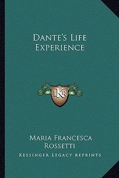 portada dante's life experience (en Inglés)