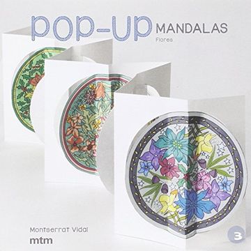 portada Pop-Up Mandalas. Flores