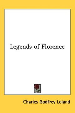 portada legends of florence (en Inglés)