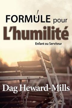 portada Formule Pour L'humilité (en Francés)