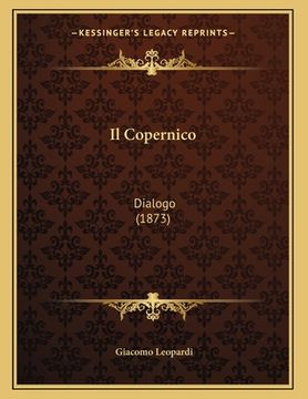 portada Il Copernico: Dialogo (1873) (en Italiano)